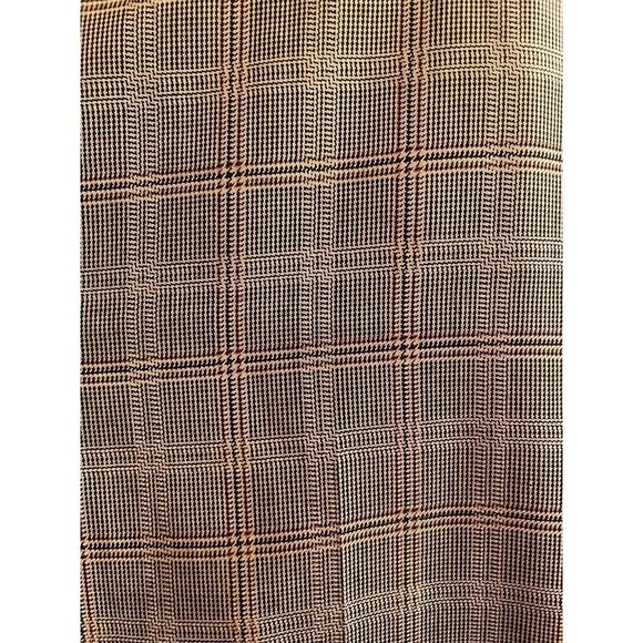 Diane von Furstenberg Sinatra Plaid Cropped Flare Leg Trousers Size 8 - Picture 6 of 6